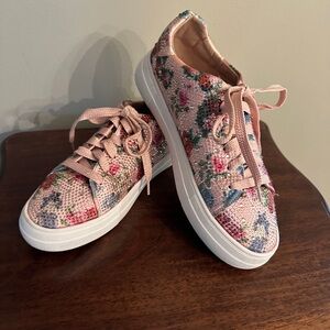 Floral Pink Sneakers